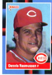 1988 Donruss Baseball Cards    575     Dennis Rasmussen